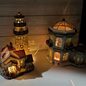 Charming Illuminated Village Set